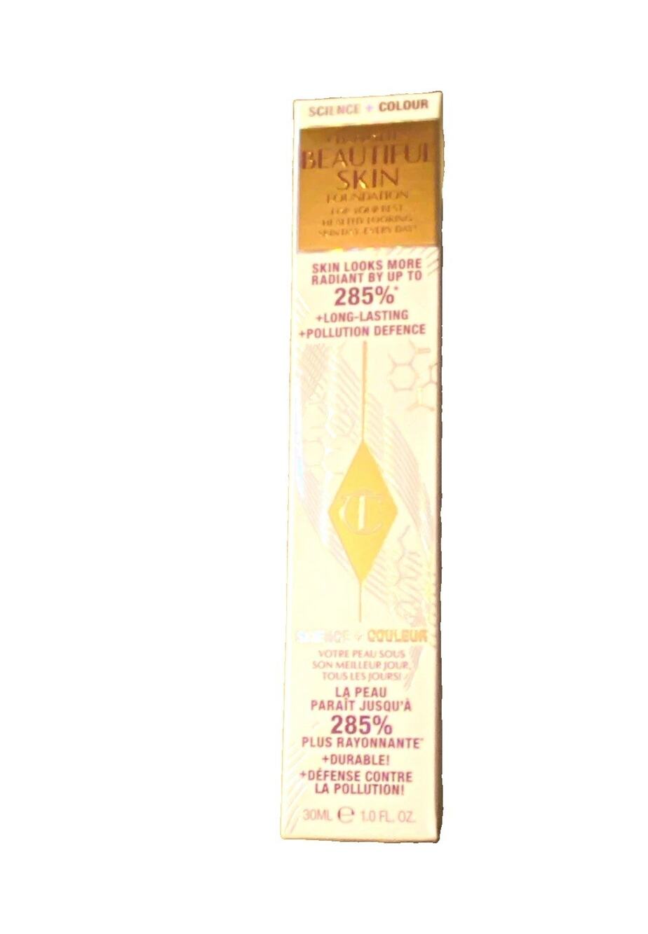 Charlotte Tilbury Beautiful Skin Long Lasting Liquid Foundation 1 fl oz